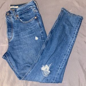 LEVI Wedgie Straight Jeans